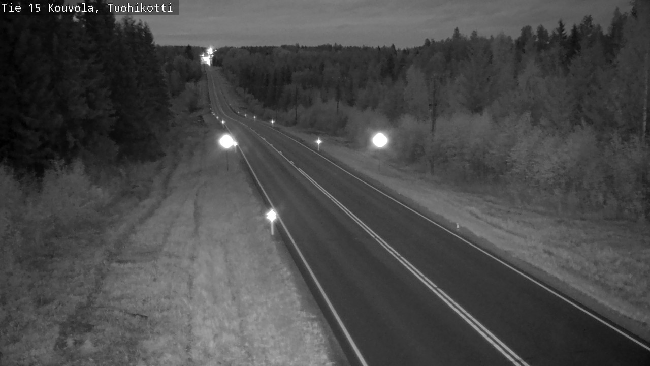 Weather Camera Image Road 15 Kouvola, Tuohikotti, Kouvola, Kymenlaakso
