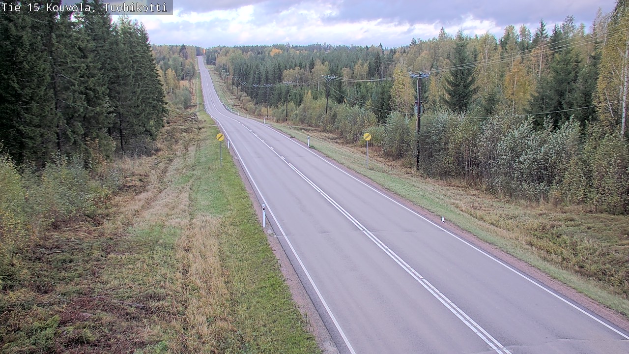 Weather Camera Image Road 15 Kouvola, Tuohikotti, Kouvola, Kymenlaakso