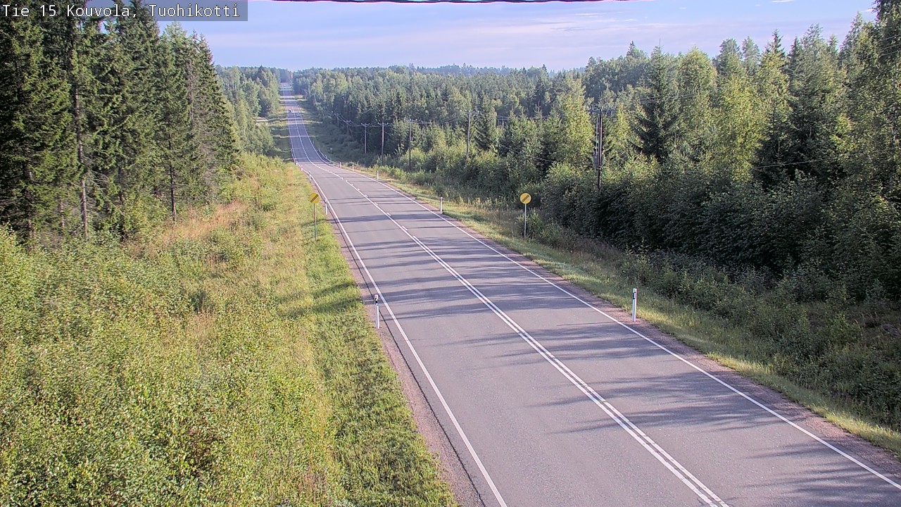Weather Camera Image Väg 15 Kouvola, Tuohikotti, Kouvola, Kymenlaakso
