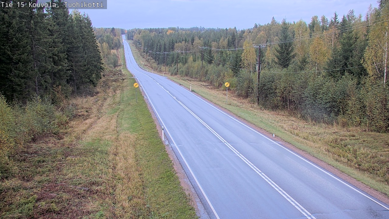 Weather Camera Image Road 15 Kouvola, Tuohikotti, Kouvola, Kymenlaakso