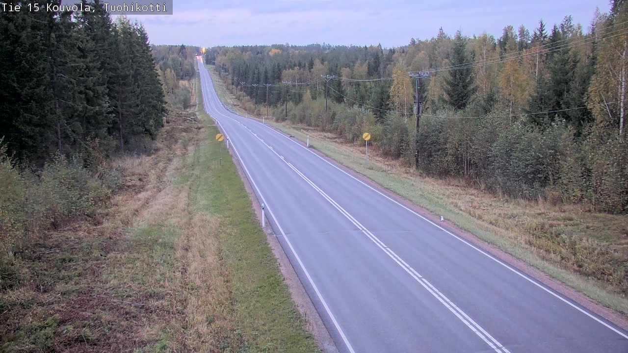 Weather Camera Image Road 15 Kouvola, Tuohikotti, Kouvola, Kymenlaakso