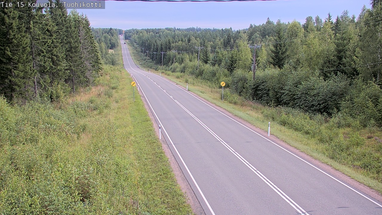 Weather Camera Image Väg 15 Kouvola, Tuohikotti, Kouvola, Kymenlaakso
