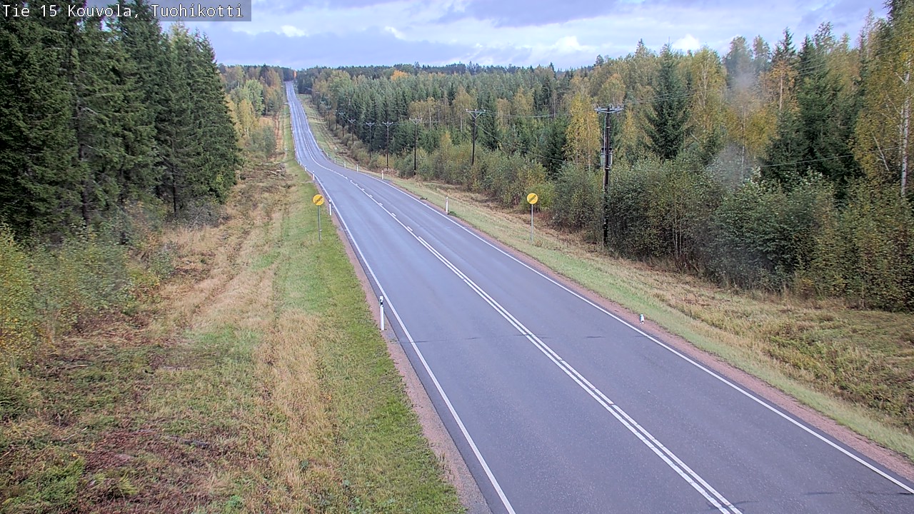 Weather Camera Image Road 15 Kouvola, Tuohikotti, Kouvola, Kymenlaakso