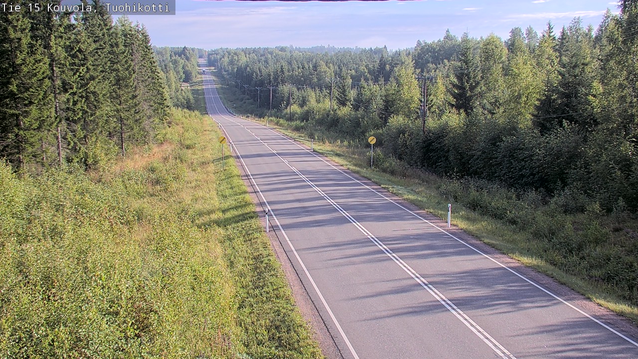 Weather Camera Image Road 15 Kouvola, Tuohikotti, Kouvola, Kymenlaakso