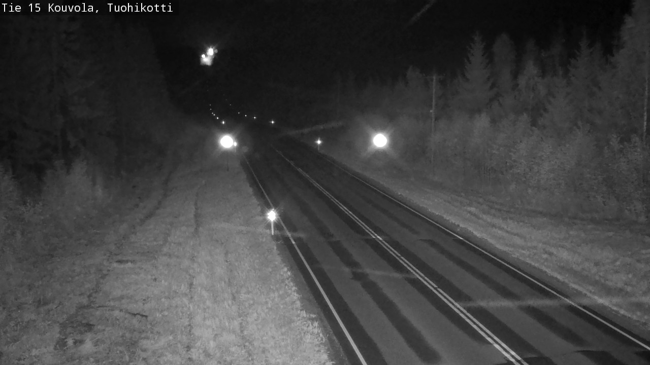 Weather Camera Image Road 15 Kouvola, Tuohikotti, Kouvola, Kymenlaakso