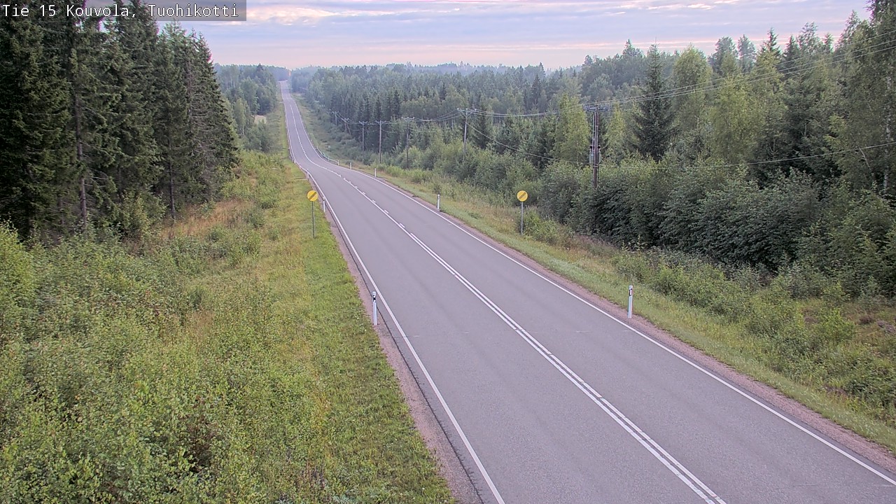 Weather Camera Image Väg 15 Kouvola, Tuohikotti, Kouvola, Kymenlaakso