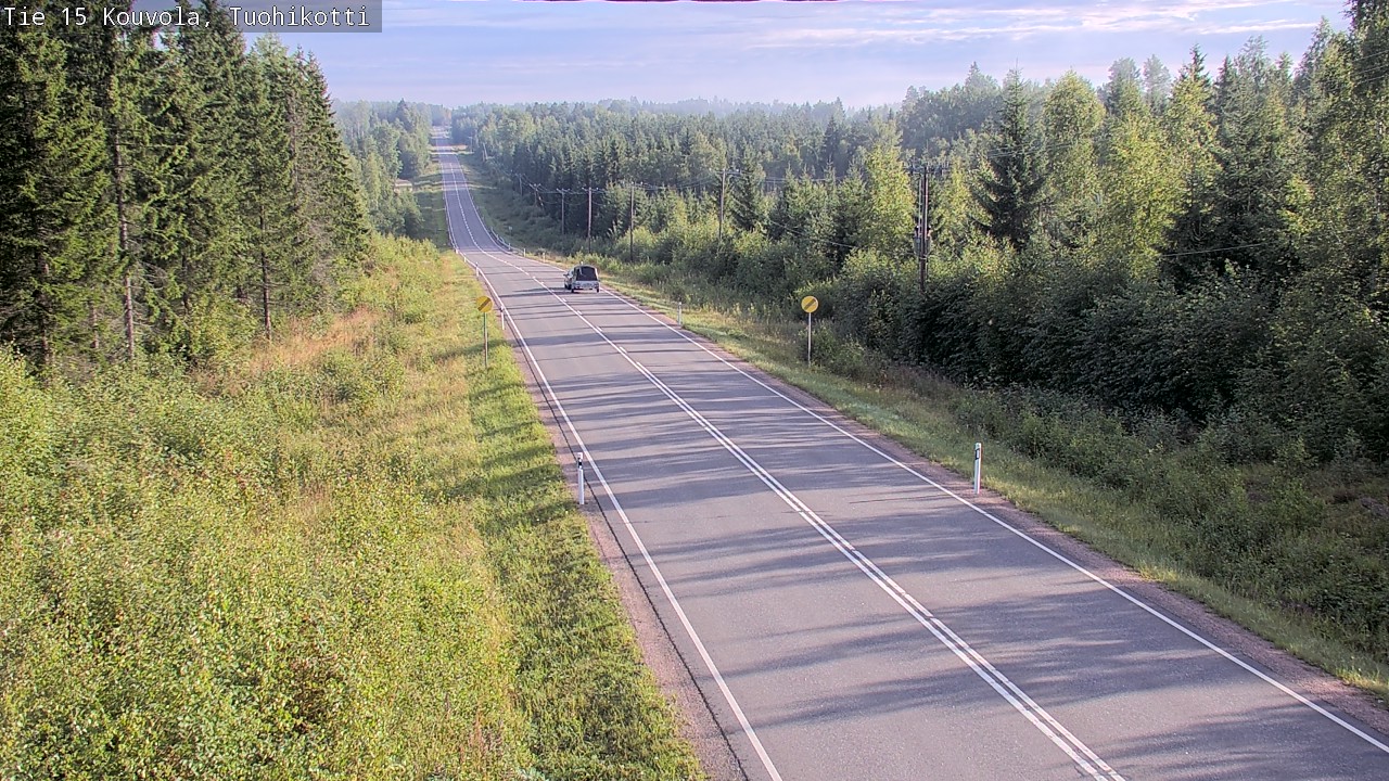 Weather Camera Image Väg 15 Kouvola, Tuohikotti, Kouvola, Kymenlaakso
