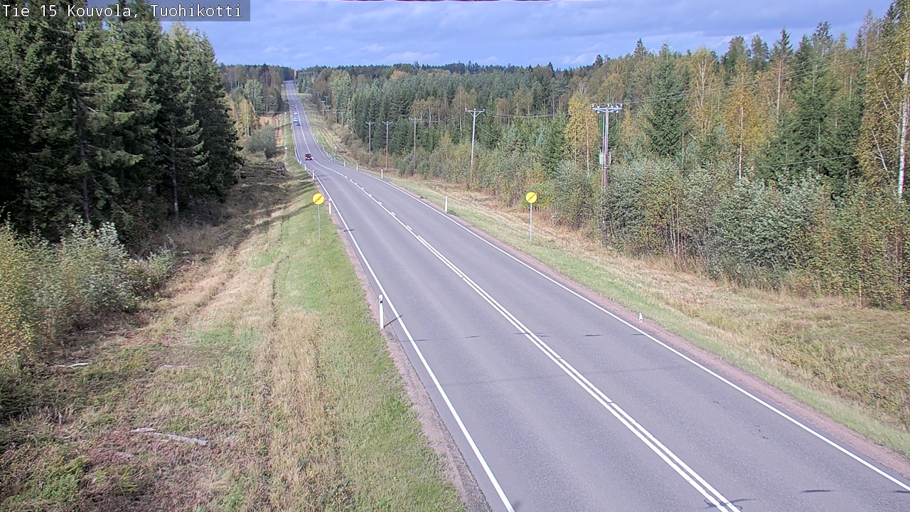 Weather Camera Image Road 15 Kouvola, Tuohikotti, Kouvola, Kymenlaakso