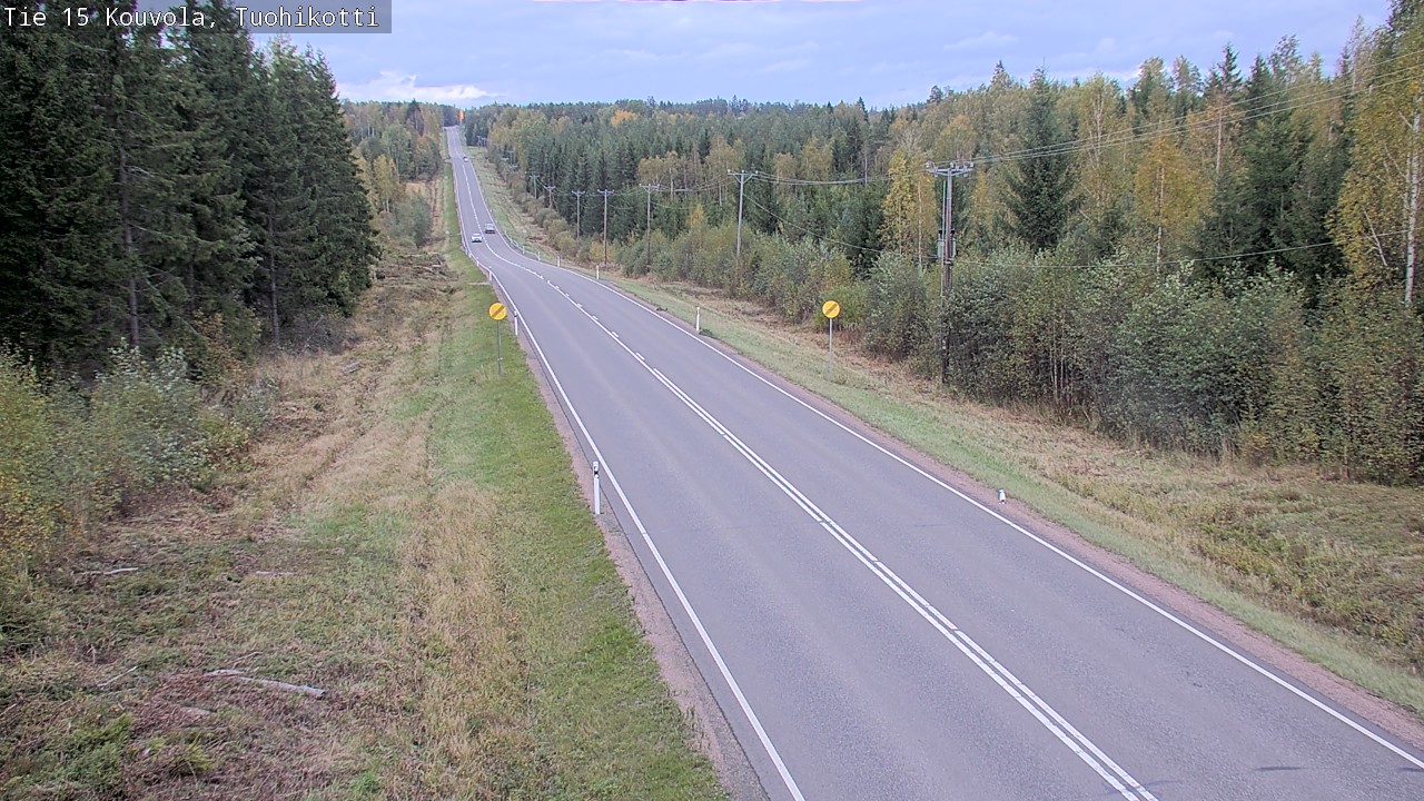 Weather Camera Image Road 15 Kouvola, Tuohikotti, Kouvola, Kymenlaakso