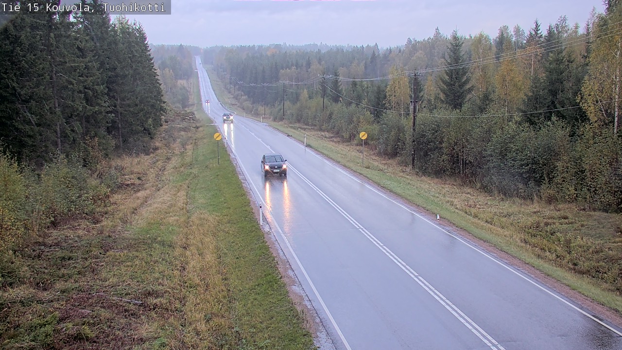 Weather Camera Image Road 15 Kouvola, Tuohikotti, Kouvola, Kymenlaakso
