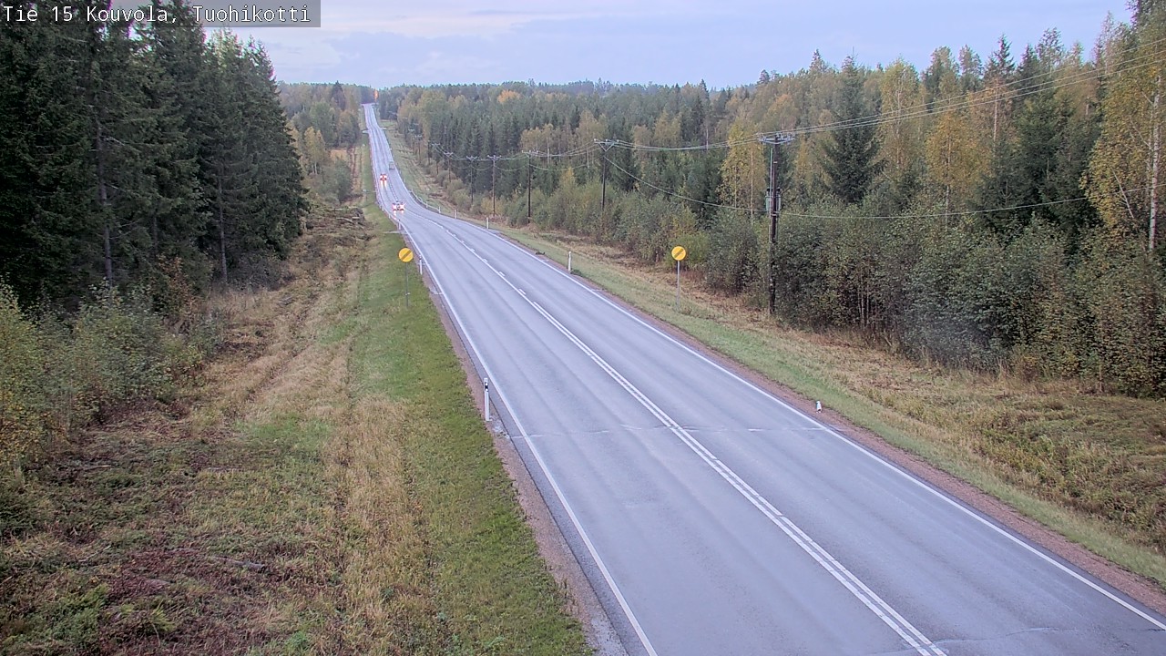 Weather Camera Image Road 15 Kouvola, Tuohikotti, Kouvola, Kymenlaakso