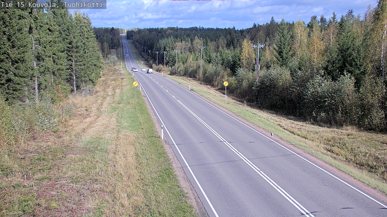 Kelikamerat Kuva Tie 15 Kouvola, Tuohikotti, Kouvola, Kymenlaakso
