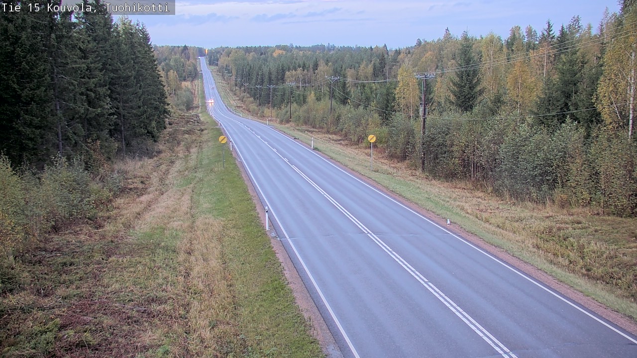 Weather Camera Image Road 15 Kouvola, Tuohikotti, Kouvola, Kymenlaakso