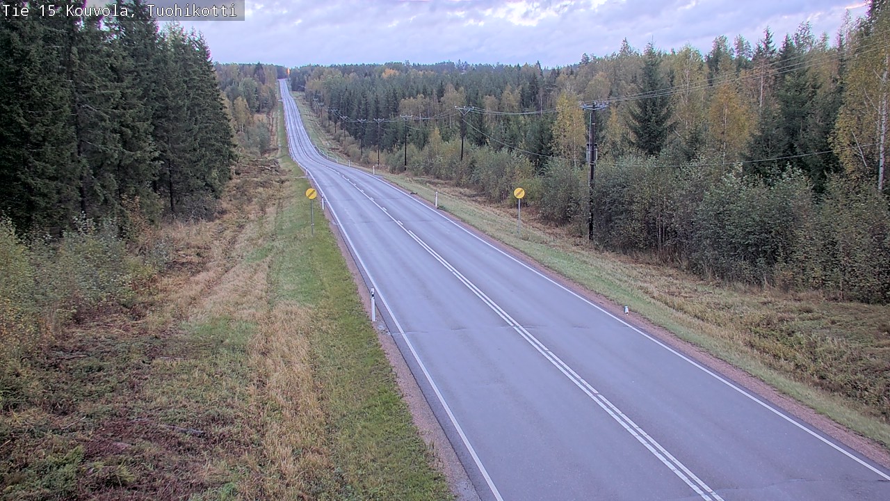Weather Camera Image Road 15 Kouvola, Tuohikotti, Kouvola, Kymenlaakso