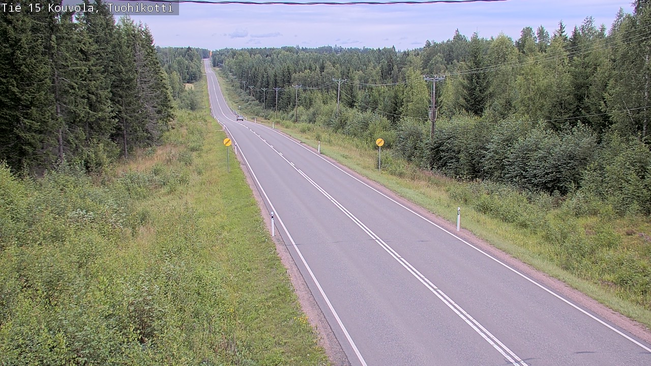 Weather Camera Image Road 15 Kouvola, Tuohikotti, Kouvola, Kymenlaakso