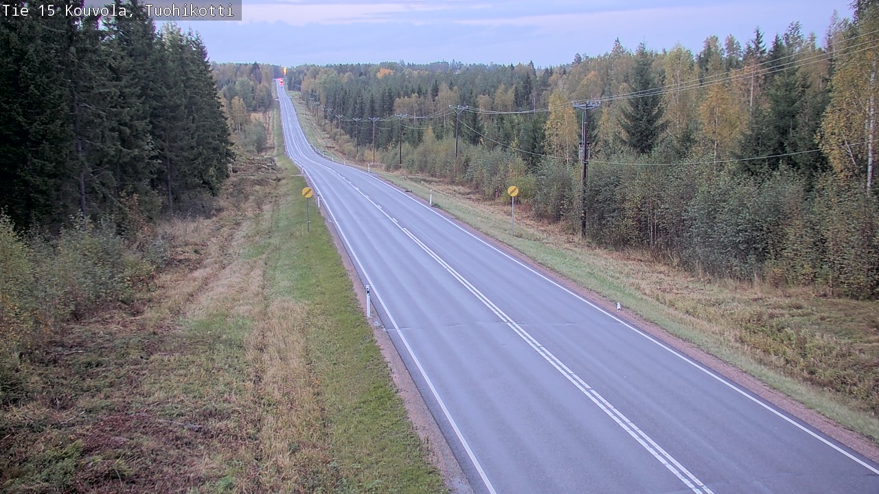 Weather Camera Image Road 15 Kouvola, Tuohikotti, Kouvola, Kymenlaakso