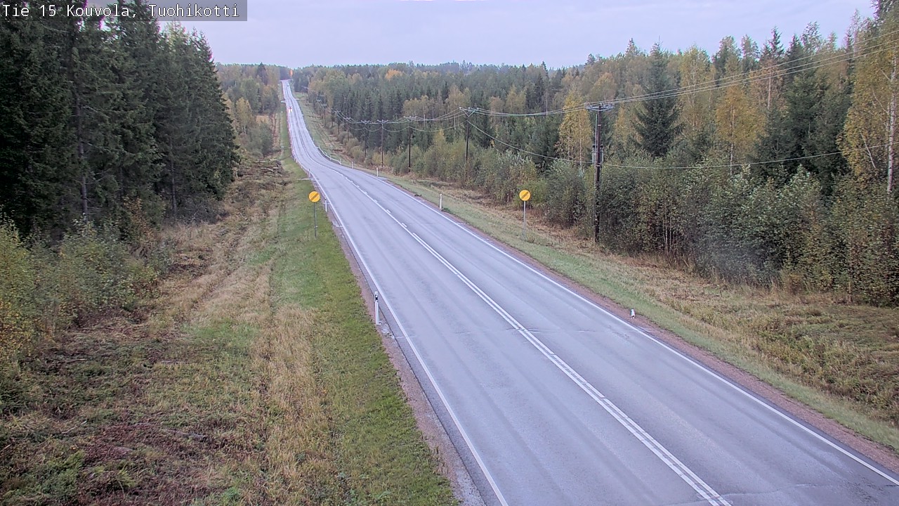 Weather Camera Image Road 15 Kouvola, Tuohikotti, Kouvola, Kymenlaakso