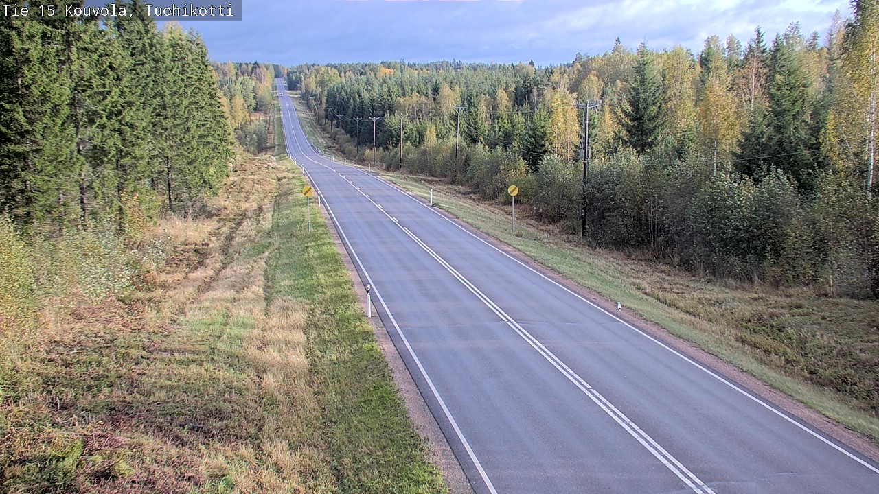 Weather Camera Image Road 15 Kouvola, Tuohikotti, Kouvola, Kymenlaakso