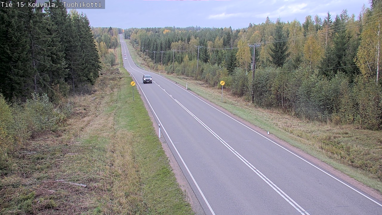 Weather Camera Image Road 15 Kouvola, Tuohikotti, Kouvola, Kymenlaakso