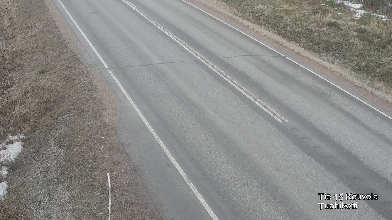 Weather Camera Image Väg 15 Kouvola, Tuohikotti, Kouvola, Kymenlaakso