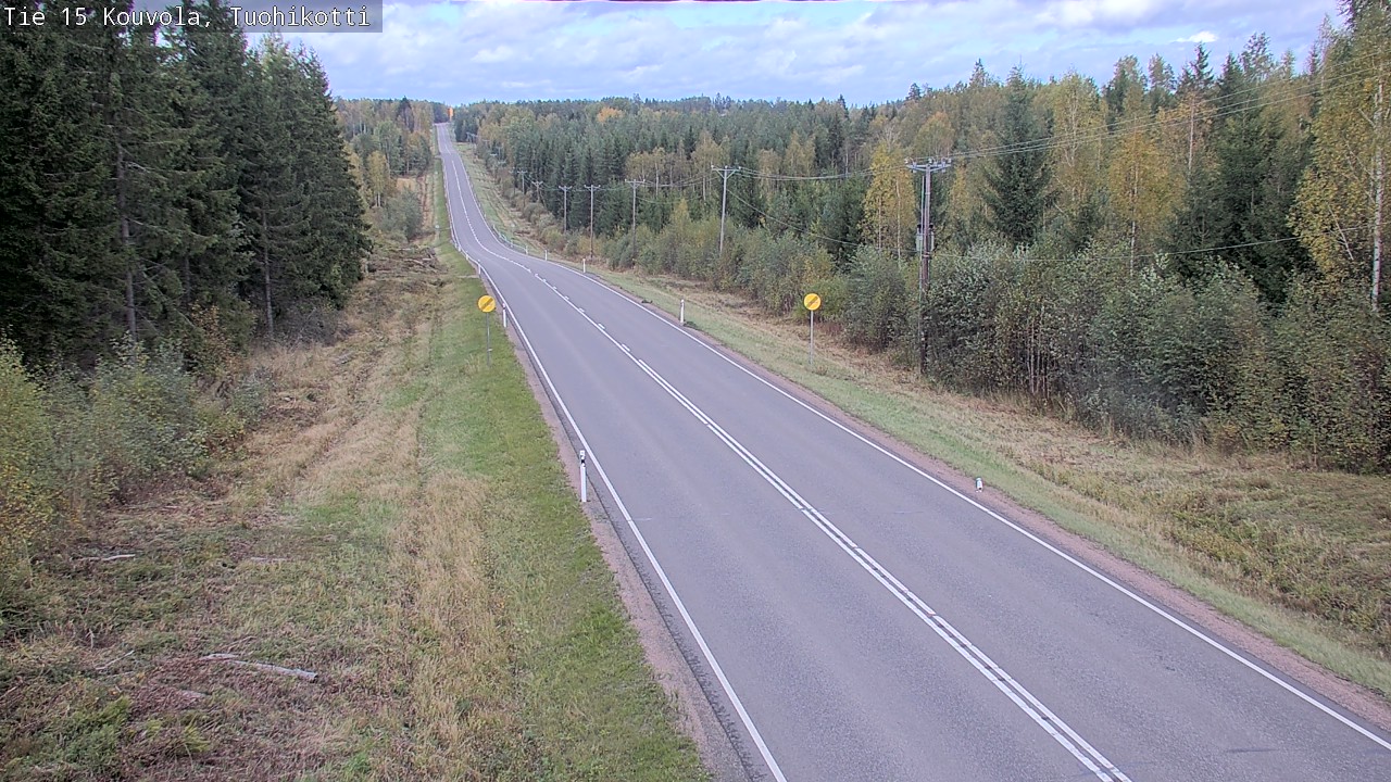 Weather Camera Image Road 15 Kouvola, Tuohikotti, Kouvola, Kymenlaakso