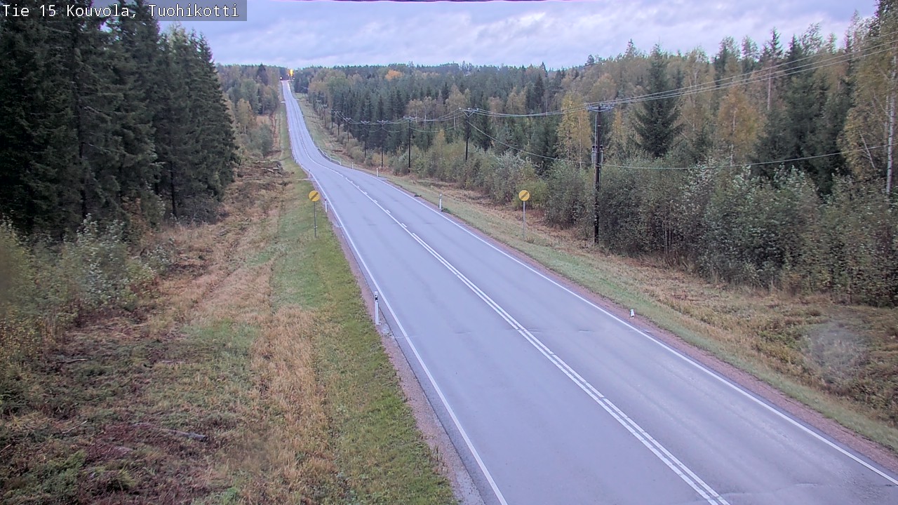 Weather Camera Image Road 15 Kouvola, Tuohikotti, Kouvola, Kymenlaakso