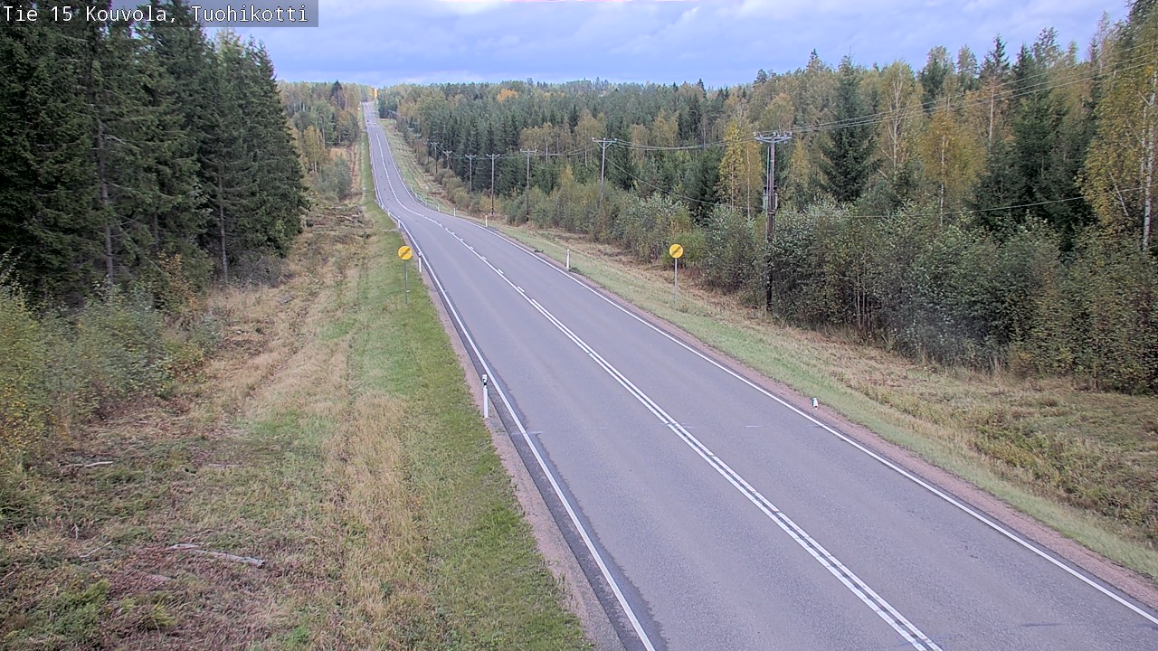 Weather Camera Image Road 15 Kouvola, Tuohikotti, Kouvola, Kymenlaakso