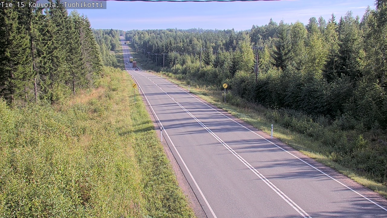 Weather Camera Image Väg 15 Kouvola, Tuohikotti, Kouvola, Kymenlaakso