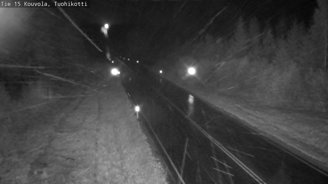 Weather Camera Image Road 15 Kouvola, Tuohikotti, Kouvola, Kymenlaakso