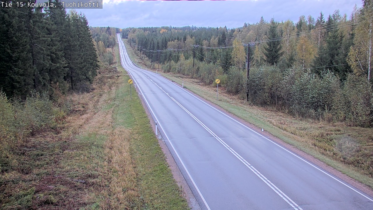 Weather Camera Image Road 15 Kouvola, Tuohikotti, Kouvola, Kymenlaakso