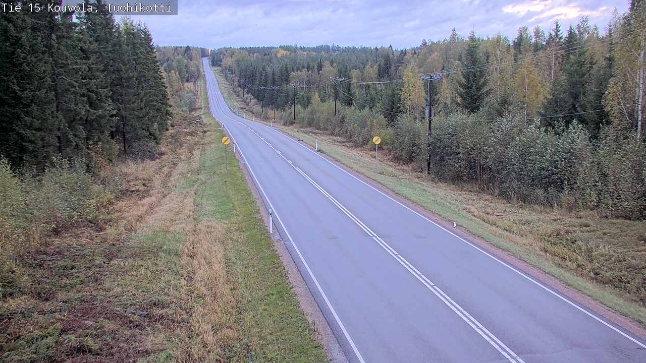 Weather Camera Image Road 15 Kouvola, Tuohikotti, Kouvola, Kymenlaakso
