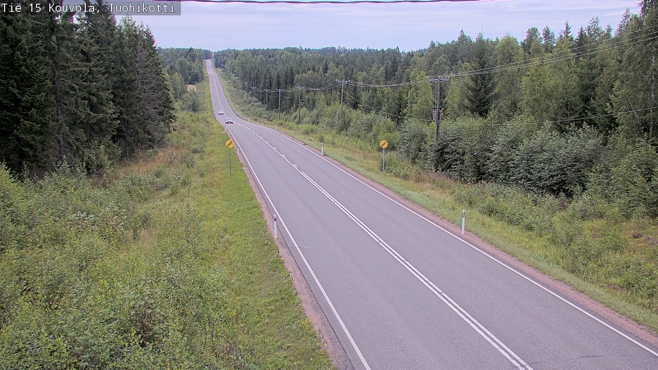 Weather Camera Image Väg 15 Kouvola, Tuohikotti, Kouvola, Kymenlaakso