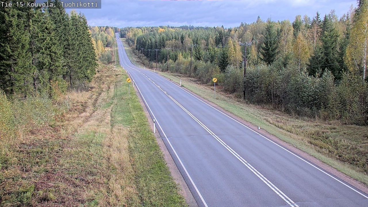 Weather Camera Image Road 15 Kouvola, Tuohikotti, Kouvola, Kymenlaakso