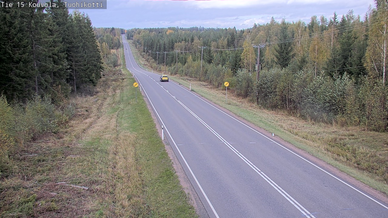 Weather Camera Image Road 15 Kouvola, Tuohikotti, Kouvola, Kymenlaakso