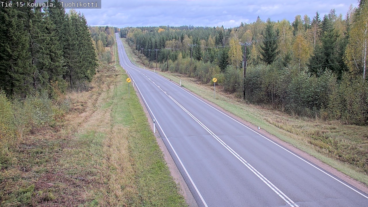 Weather Camera Image Road 15 Kouvola, Tuohikotti, Kouvola, Kymenlaakso