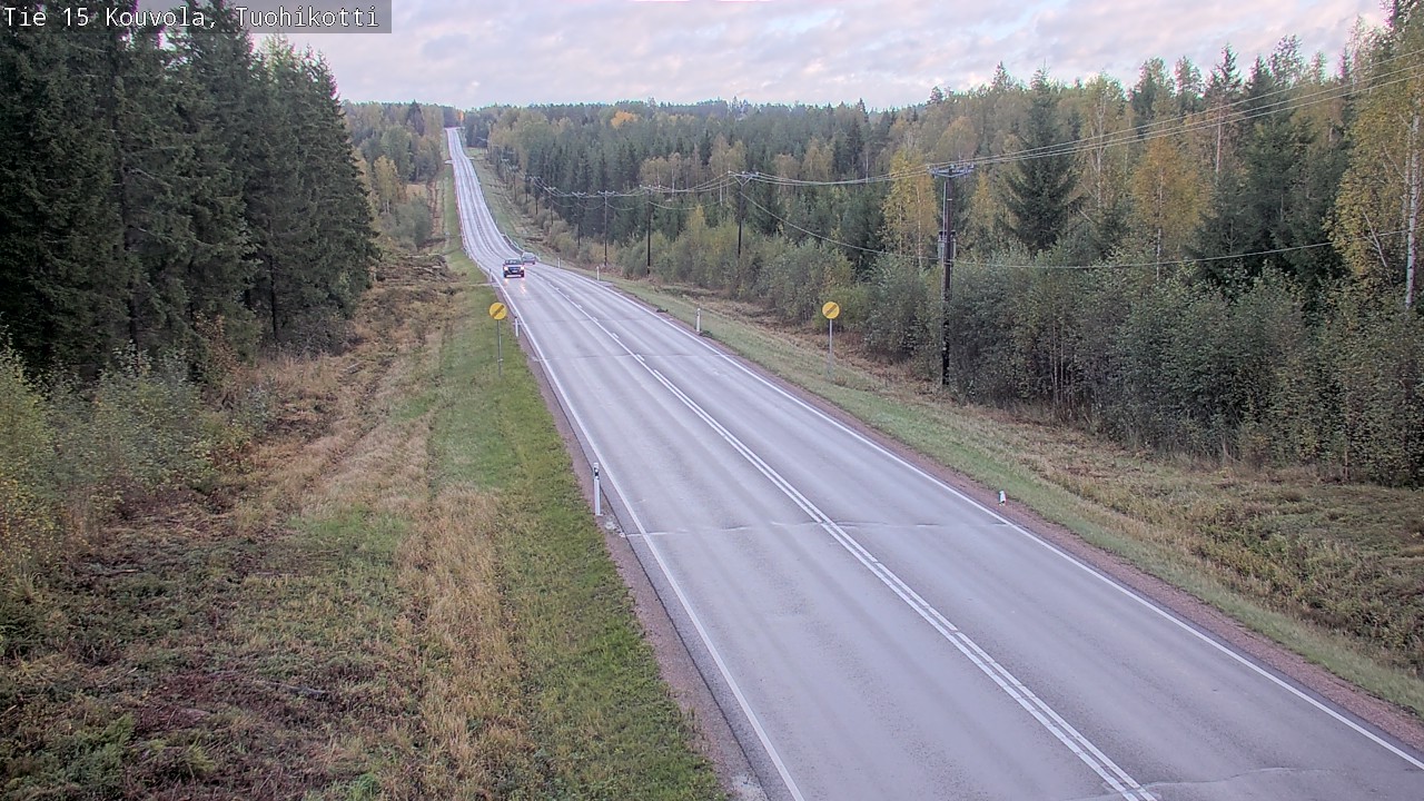 Weather Camera Image Road 15 Kouvola, Tuohikotti, Kouvola, Kymenlaakso