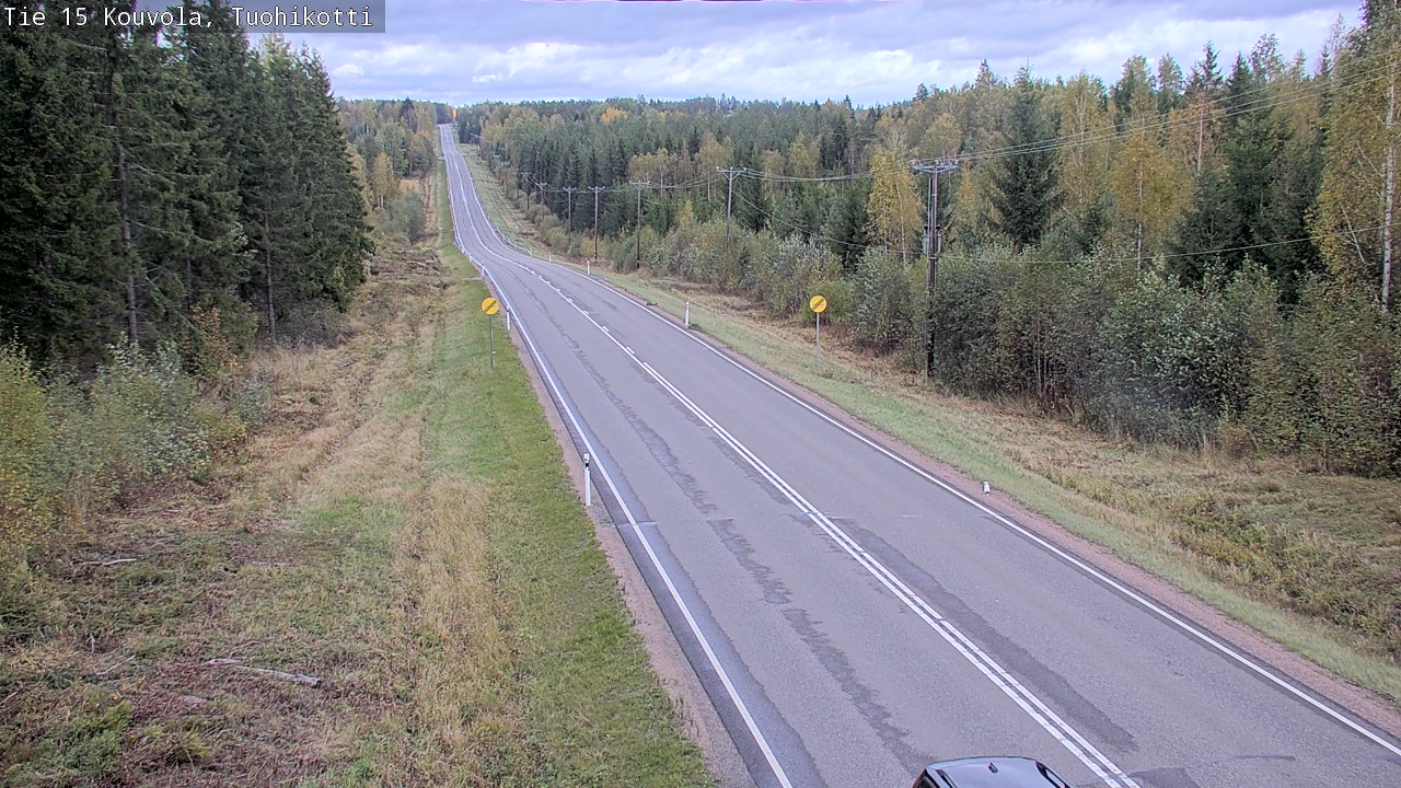 Weather Camera Image Road 15 Kouvola, Tuohikotti, Kouvola, Kymenlaakso