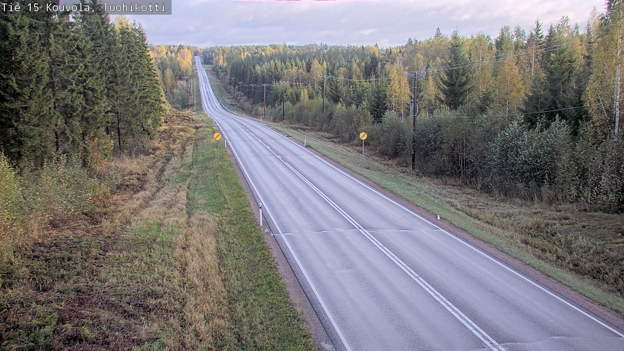 Weather Camera Image Road 15 Kouvola, Tuohikotti, Kouvola, Kymenlaakso