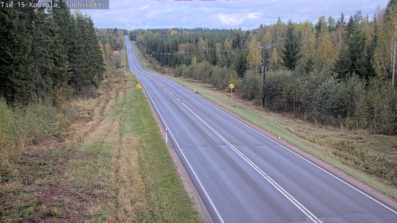 Weather Camera Image Road 15 Kouvola, Tuohikotti, Kouvola, Kymenlaakso