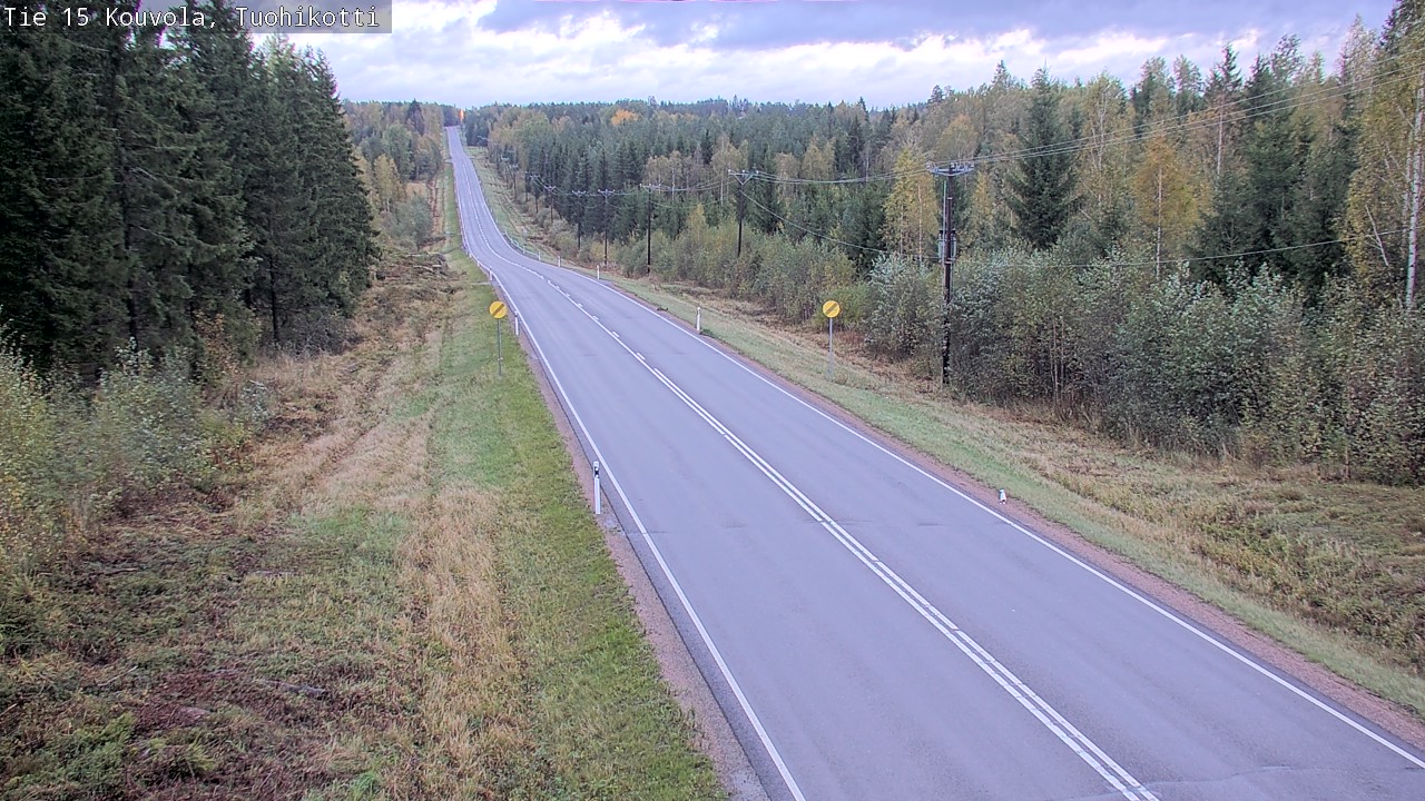 Weather Camera Image Road 15 Kouvola, Tuohikotti, Kouvola, Kymenlaakso