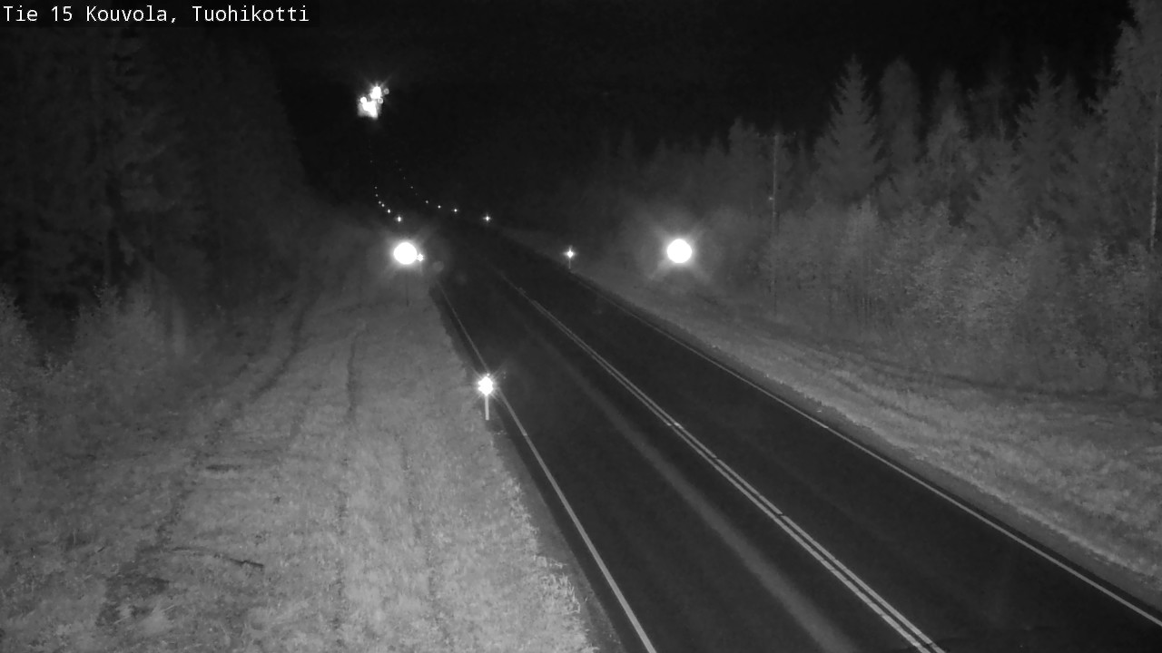 Weather Camera Image Road 15 Kouvola, Tuohikotti, Kouvola, Kymenlaakso