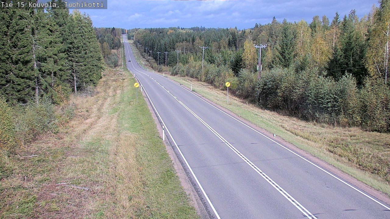 Weather Camera Image Road 15 Kouvola, Tuohikotti, Kouvola, Kymenlaakso