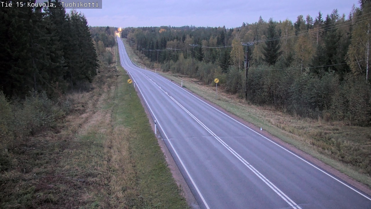 Weather Camera Image Road 15 Kouvola, Tuohikotti, Kouvola, Kymenlaakso