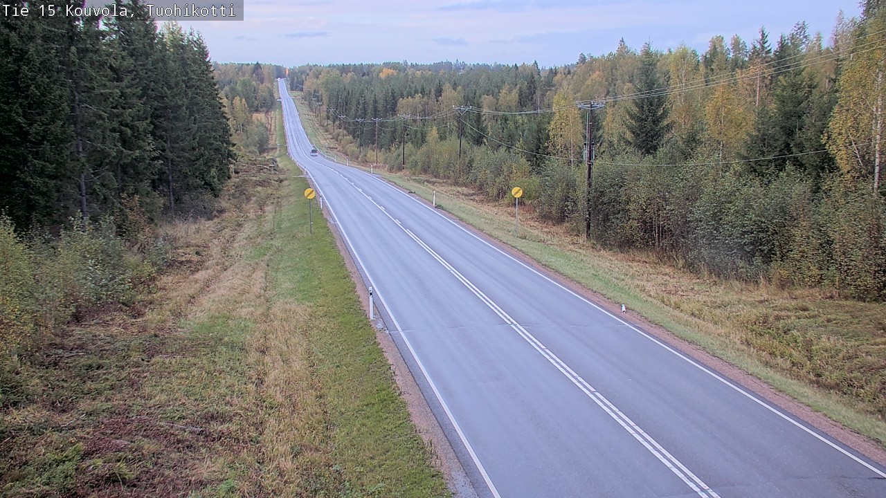 Weather Camera Image Road 15 Kouvola, Tuohikotti, Kouvola, Kymenlaakso
