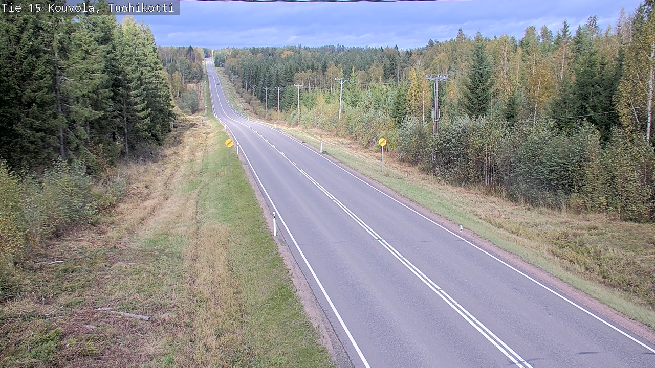 Weather Camera Image Road 15 Kouvola, Tuohikotti, Kouvola, Kymenlaakso