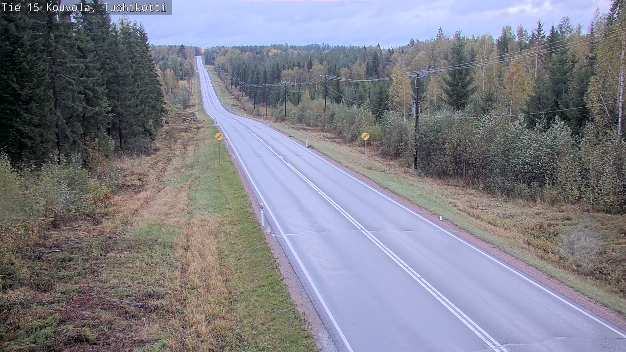 Weather Camera Image Road 15 Kouvola, Tuohikotti, Kouvola, Kymenlaakso