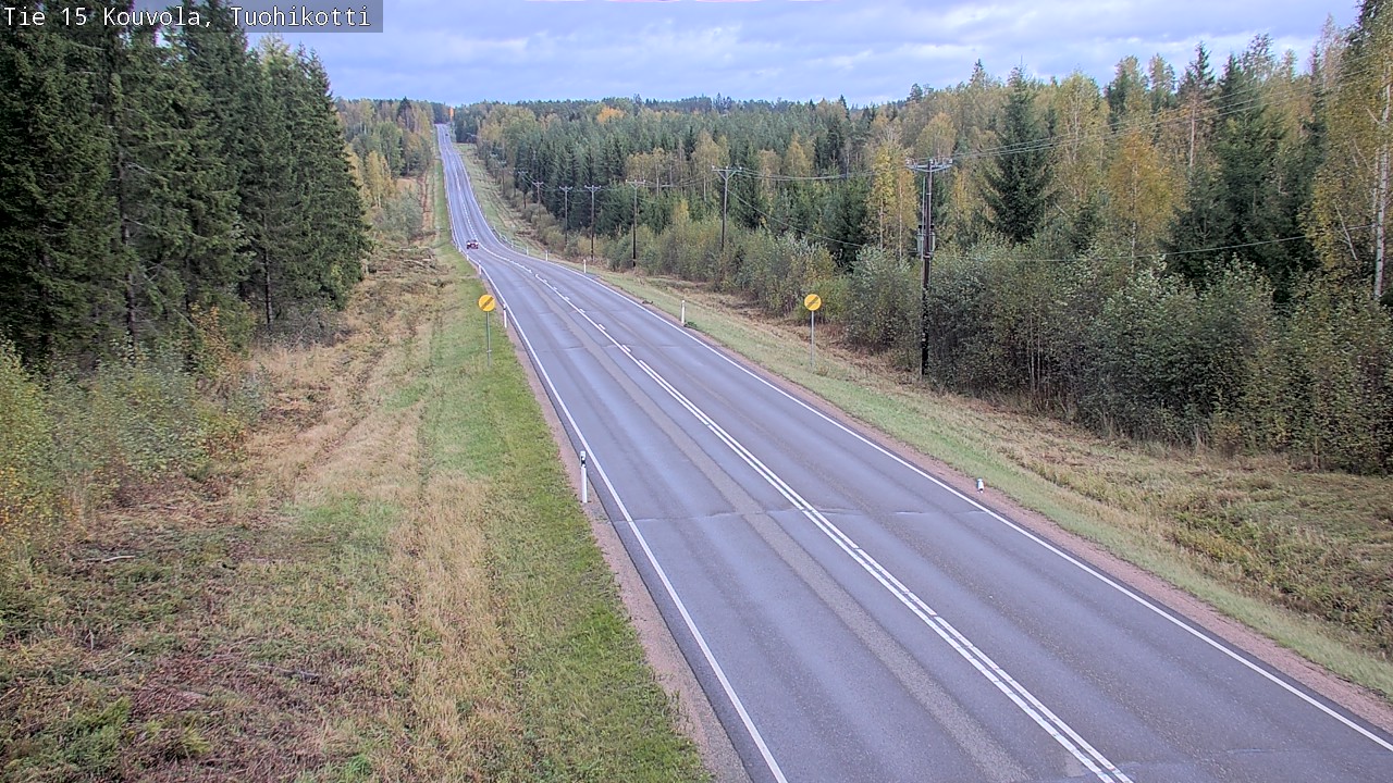 Weather Camera Image Road 15 Kouvola, Tuohikotti, Kouvola, Kymenlaakso