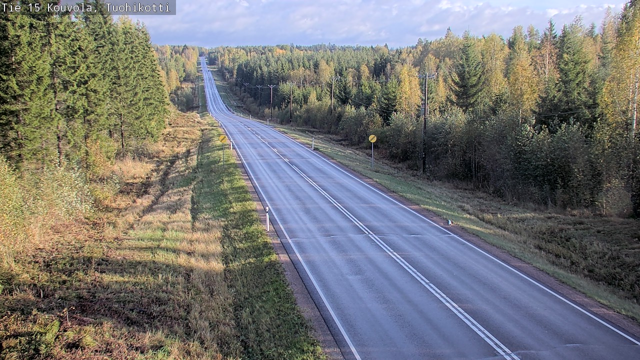 Weather Camera Image Road 15 Kouvola, Tuohikotti, Kouvola, Kymenlaakso