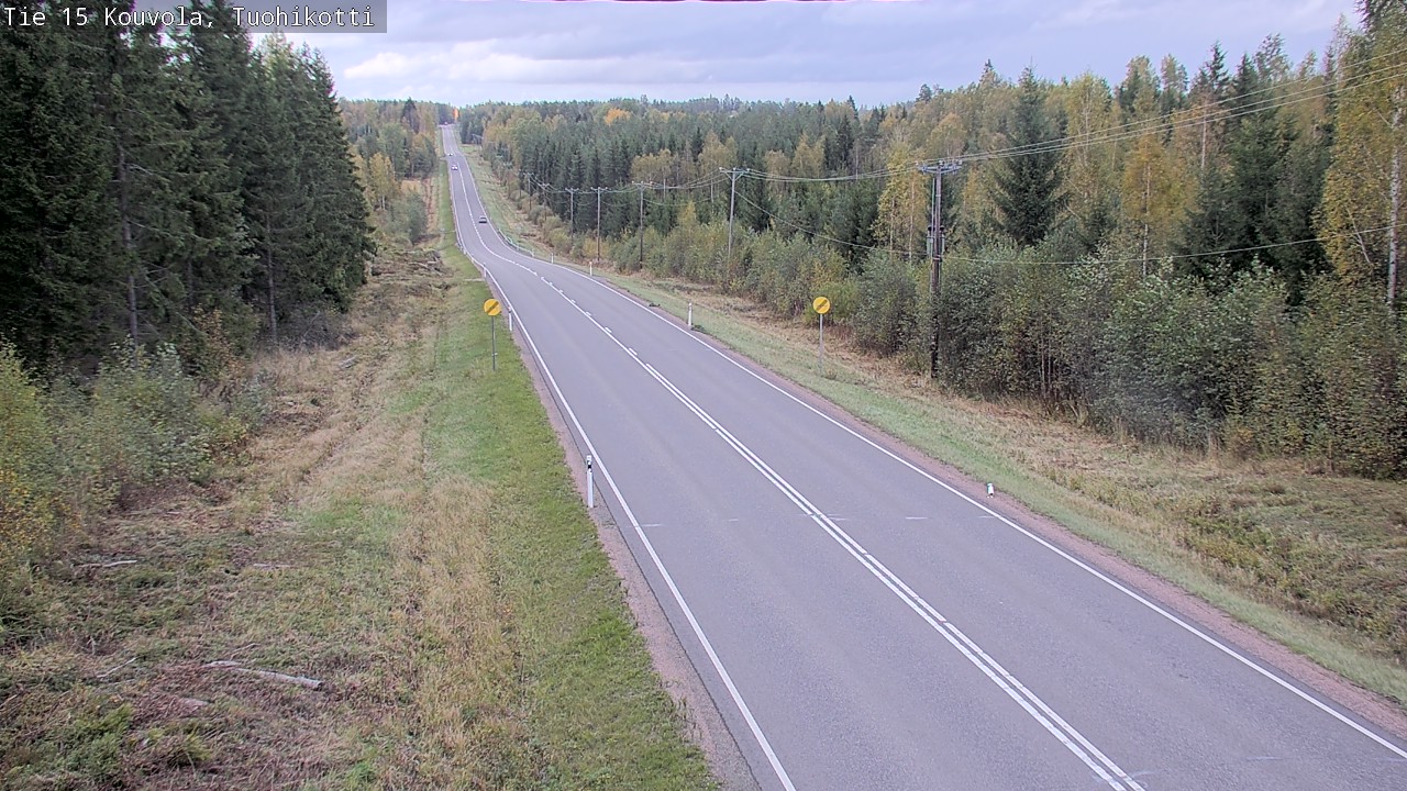 Weather Camera Image Road 15 Kouvola, Tuohikotti, Kouvola, Kymenlaakso