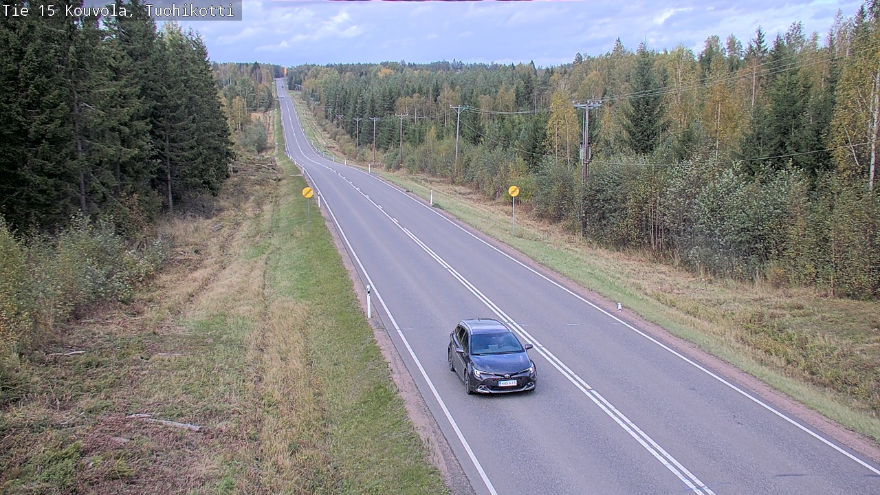 Weather Camera Image Road 15 Kouvola, Tuohikotti, Kouvola, Kymenlaakso